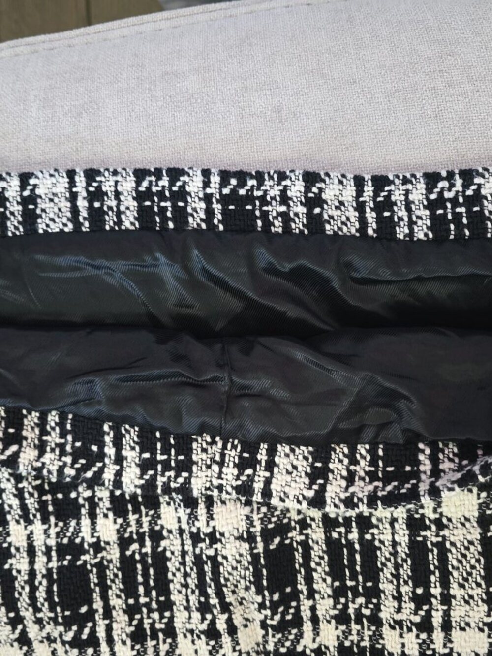 Zara Tweed skirt Large - Picture 5 of 8